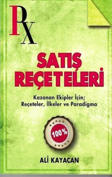 Satış Reçeteleri - Kazanan Ekipler İçin; Reçete...