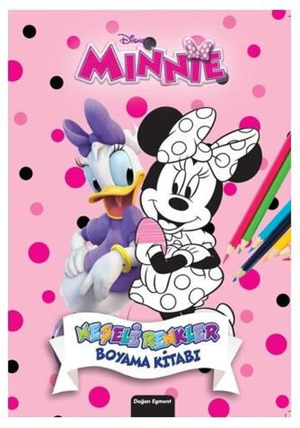 Disney Minnie - Neşeli Renkler Boyama Kitabı