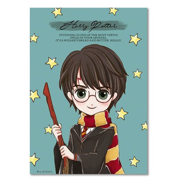 Wizarding World   Harry Potter Poster   Anime Harry Potter  B.