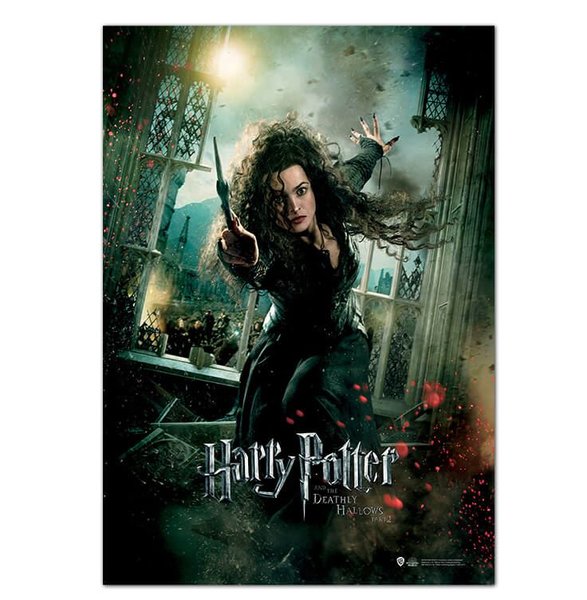 Wizarding World   Harry Potter Poster   Deathly Hallows P.2 Bellatrix B.
