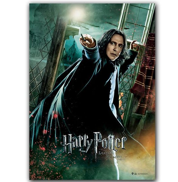 Wizarding World   Harry Potter Poster   Deathly Hallows P.2 Severus Snape B.