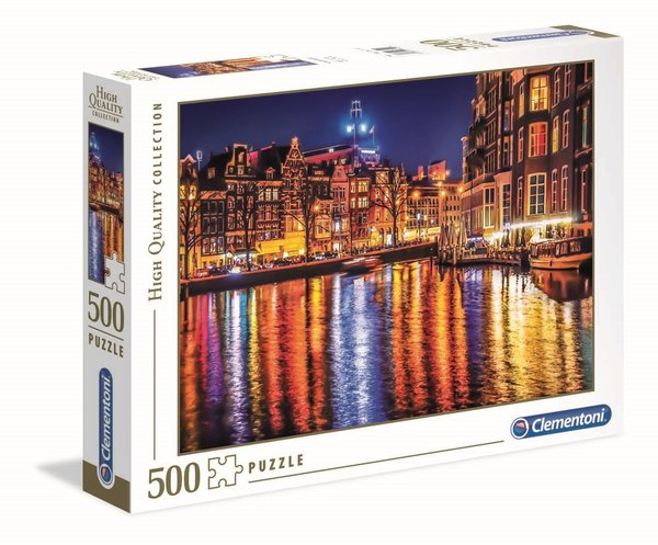 Clementoni 3537 Hqc Amsterdam 500 Parça Puzzle