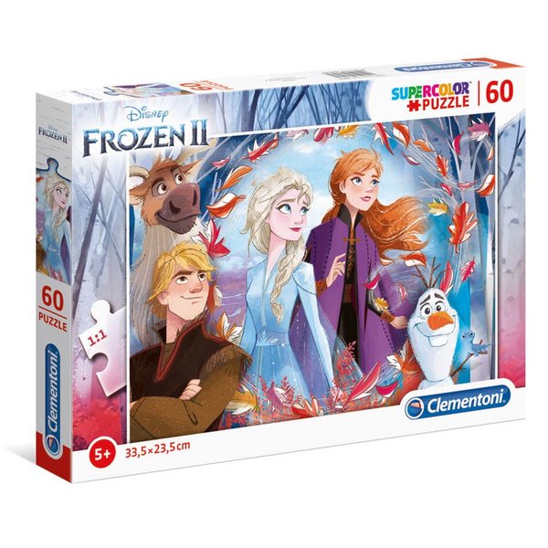 Clementoni Disney Frozen 2 - 60 Parça Supercolor Puzzle 26058