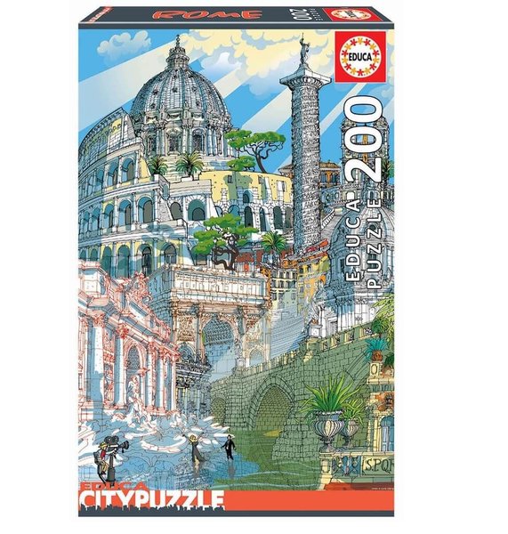 Educa Roma Educa City 200 Parça Puzzle