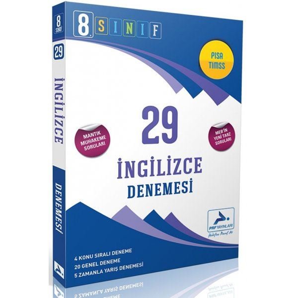 8. Sınıf LGS İngilizce 29 Deneme