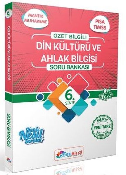 6. Sınıf Din Kültürü ve Ahlak Bilgisi Özet Bilgili Soru Bankası