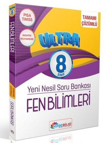 8. Sınıf Fen Bilimleri Ultra Çözümlü Soru Bankası