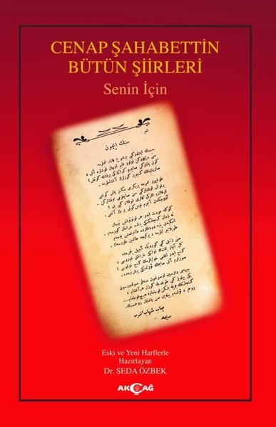 Cenap Şahabettin Bütün Şiirleri - Senin için