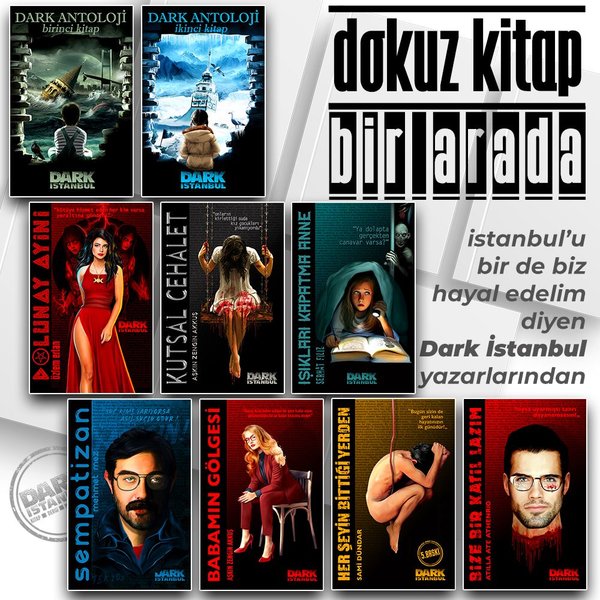 Dark İstanbul Seti - 9 Kitap Takım