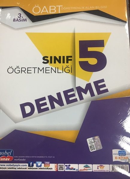 2021 ÖABT Sınıf Öğretmenliği 5 Deneme