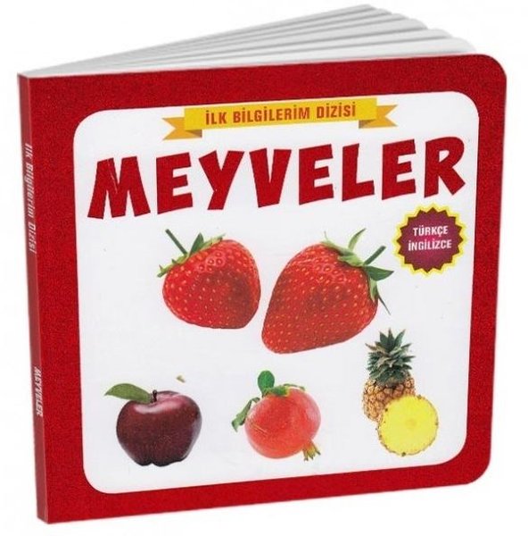 Meyveler - Türkçe - İngilizce İlk Bilgilerim Di...