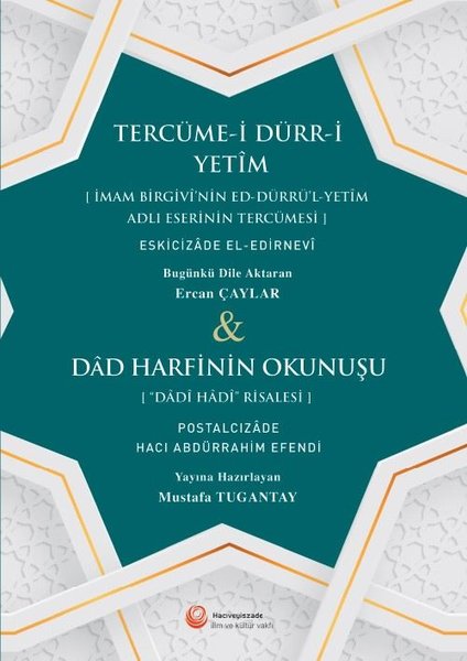 Tercüme-i Dürr-i Yetim ve Dad Harfinin Okunuşu