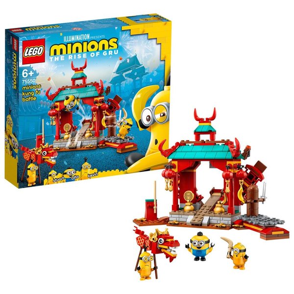 LEGO Minions: Minyonlar Kung Fu Dövüşü 75550