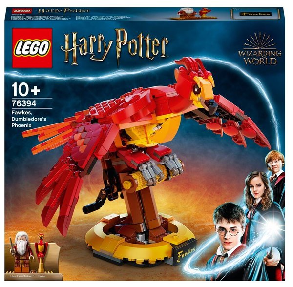 Lego 76394 Harry Potter Fawkes Dumbledore's Phoenix Set