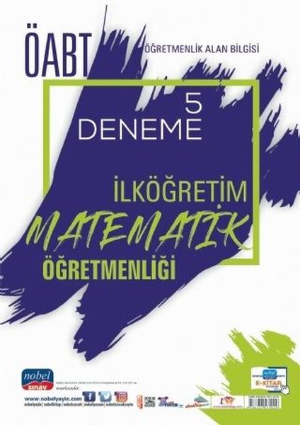 ÖABT İlköğretim Matematik Öğretmenliği - Öğretmenlik Alan Bilgisi-5 Deneme