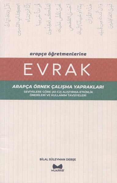 Arapça Öğretmenlerine Evrak