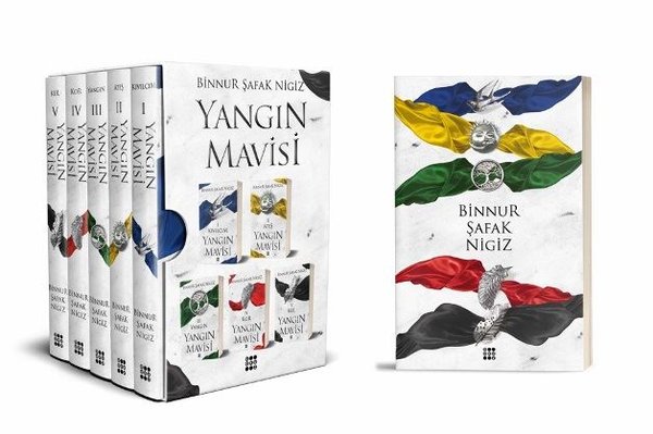 Yangın Mavisi Seti - 5 Kitap Takım