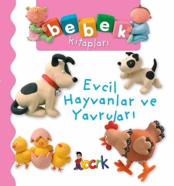 Evcil Hayvanlar ve Yavruları - Bebek Kitapları