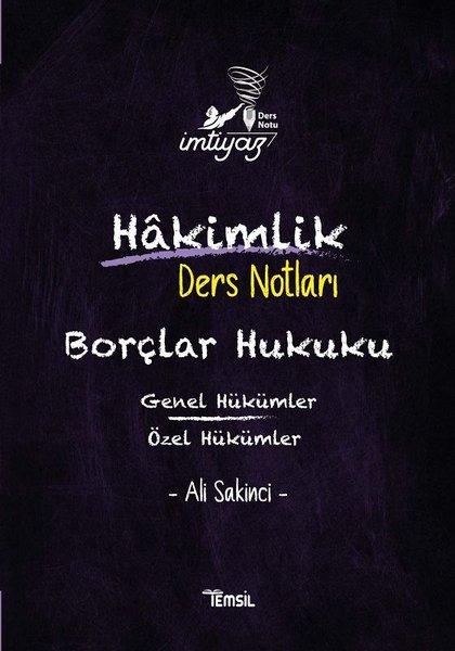 İmtiyaz - Borçlar Hukuku Genel Hükümler Özel Hükümler Hakimlik Ders Notları