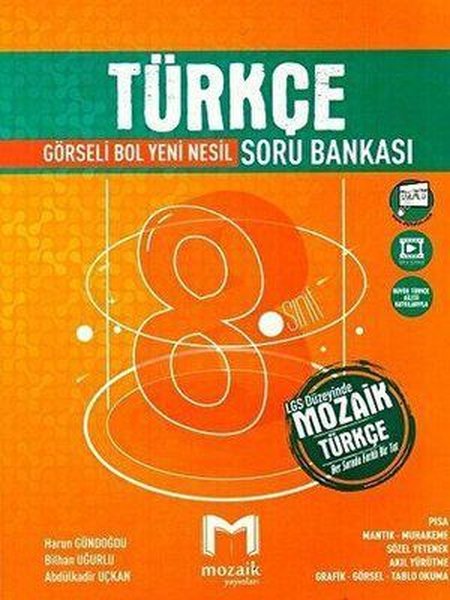 8.Sınıf Görseli Bol Yeni Nesil Türkçe Soru Bankası