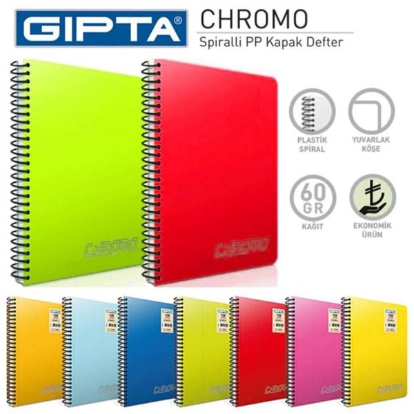 Gıpta 1979 Chromo SP.PP Kapak Defter A4 60/4