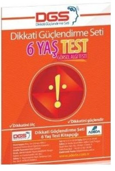 Yeni Neuro-Via Sistemi İle Dikkati Güçlendirme Seti 6 Yaş Test-Görsel Algı Testi