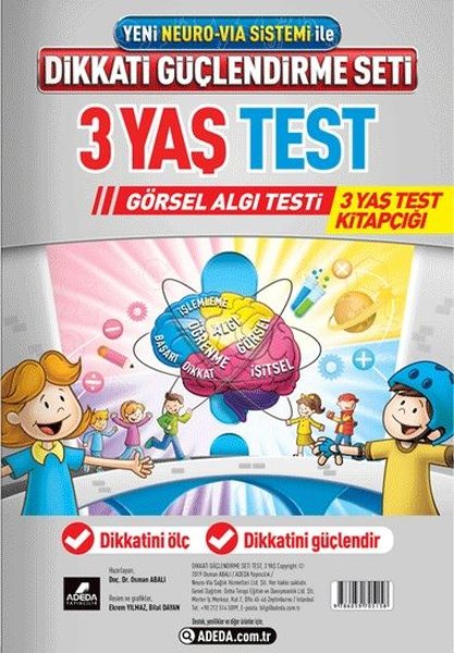 Yeni Neuro-Via Sistemi İle Dikkati Güçlendirme Seti 3 Yaş Test-Görsel Algı Testi