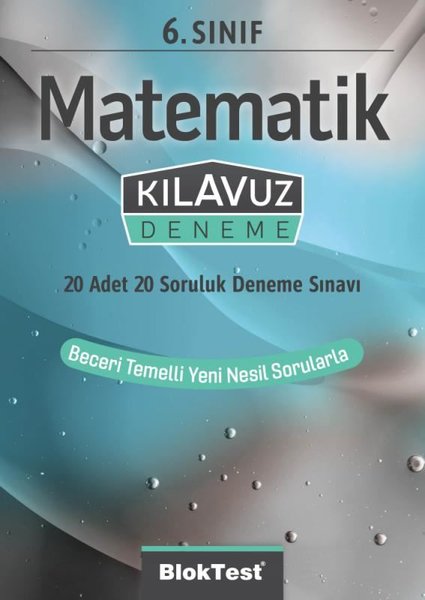 6.Sınıf Bloktest Matematik Kılavuz Deneme