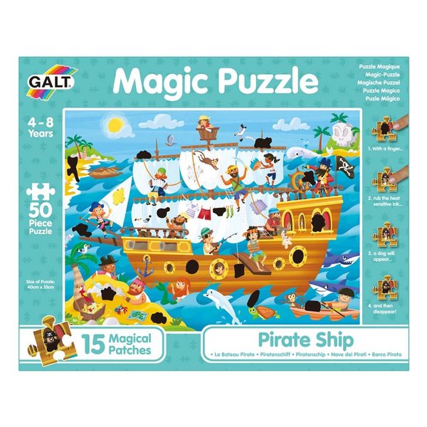 Galt Pirate Ship Magic Puzzle