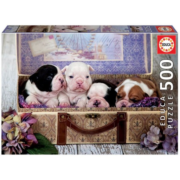 Educa Puzzle 500 Parça Yavru Köpek