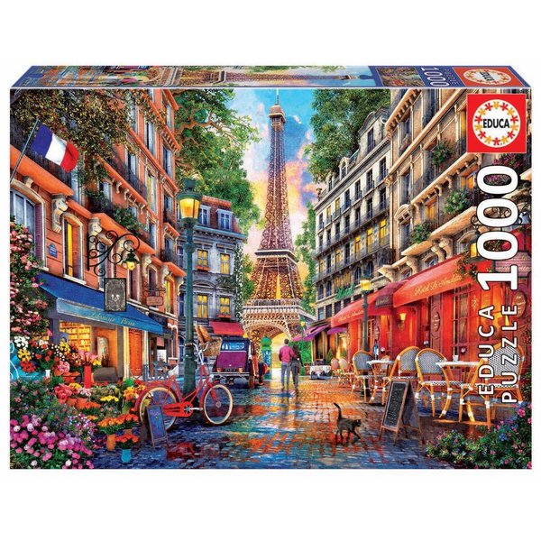 Educa Puzzle1000 Parça Paris Dominic Davison