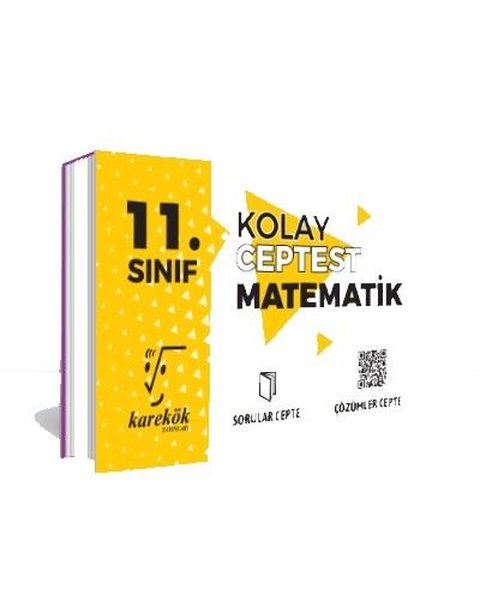 11.Sınıf Cep Test Matematik Kolay