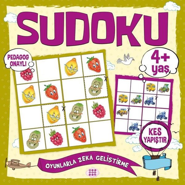 Çocuklar İçin Sudoku - Kes - Yapıştır 4+Yaş