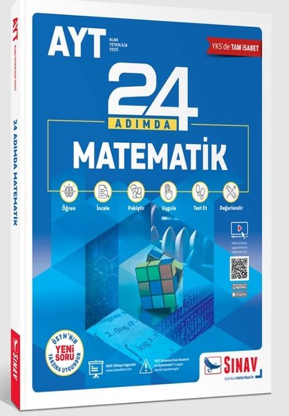 AYT 24 Adımda Matematik Konu Anlatımlı Soru Bankası