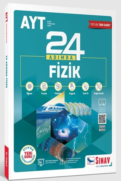 AYT 24 Adımda Fizik Konu Anlatımlı Soru Bankası