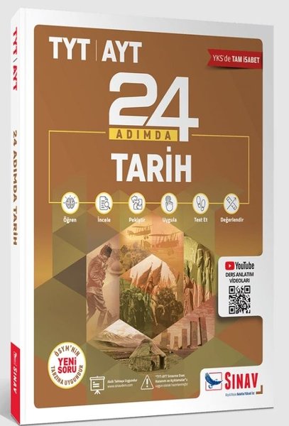 TYT AYT 24 Adımda Tarih Konu Anlatımlı Soru Ban...