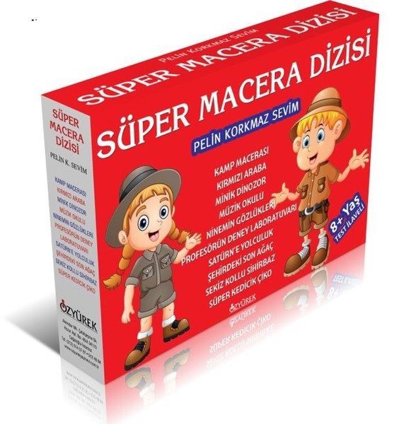 Süper Macera Dizisi Seti - 10 Kitap Takım