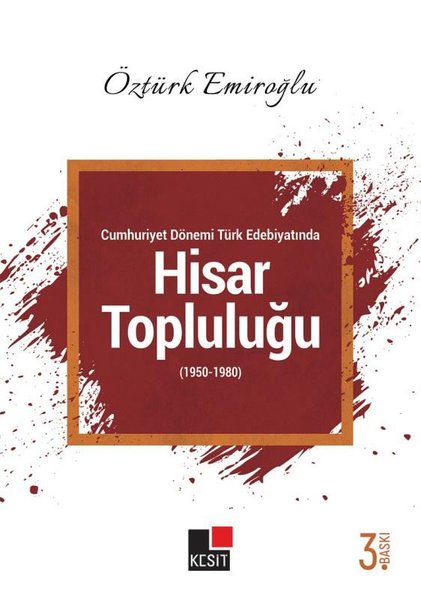 Cumhuriyet Dönemi Türk Edebiyatında Hisar Toplu...