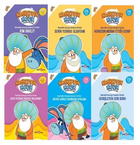 Nasreddin Hoca'yla Zamansız Fıkralar Serisi Seti - 6 Kitap Takım