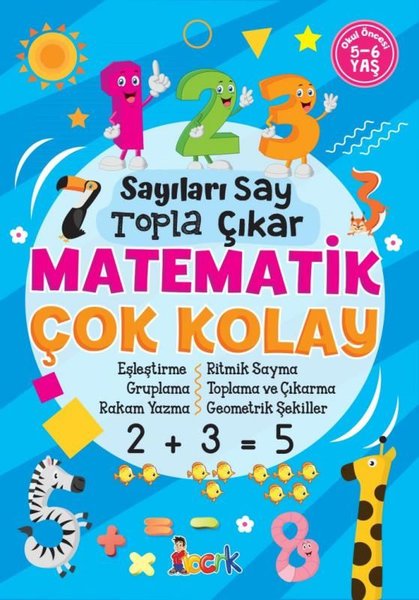 Sayıları Say Topla Çıkar - Matematik Çok Kolay