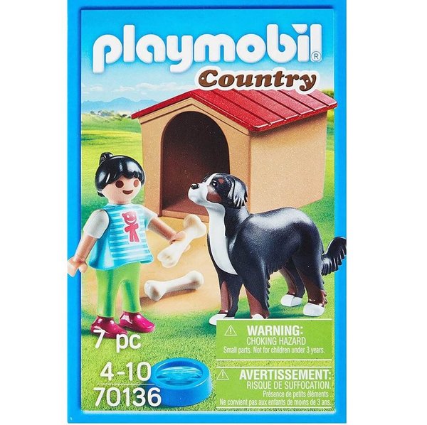 Playmobil Dog with Doghouse 70136