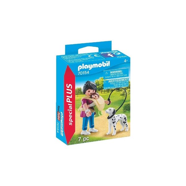 Playmobil Mother with Baby and Dog 70154