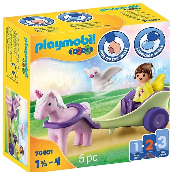 Playmobil Unicorn Carriage with Fairy 70401