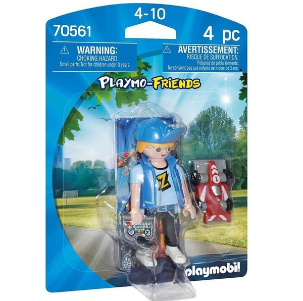 Playmobil Boy with RC Car 70561