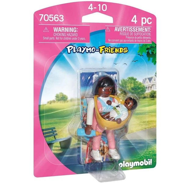 Playmobil Mother with Baby Carrier 70563