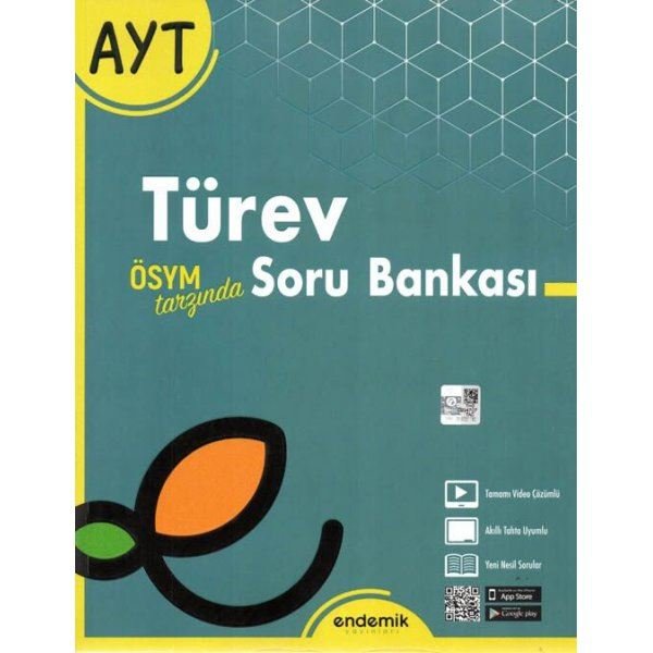 2022 AYT Türev Soru Bankası