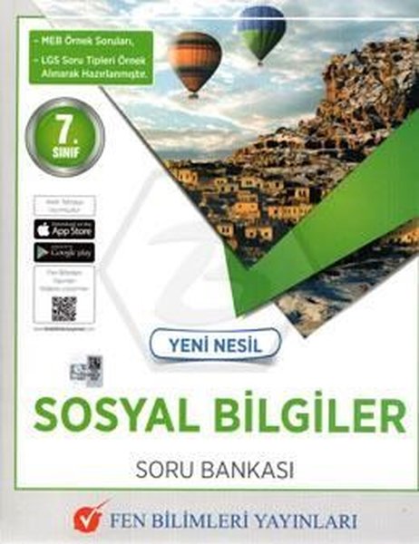 7.Sınıf Yeni Nesil Sosyal Bilgiler Soru Bankası