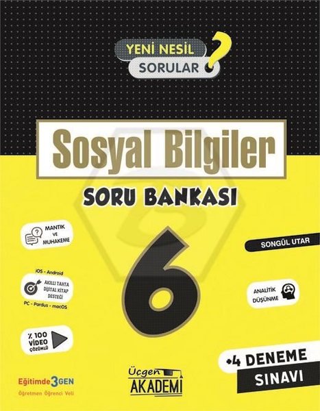 6.Sınıf Sosyal Bilgiler Soru Bankası