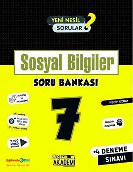 7.Sınıf Sosyal Bilgiler Soru Bankası