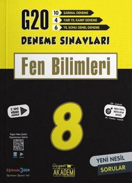 8.Sınıf LGS Fen Bilimleri 20'li Deneme